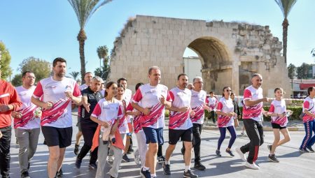 “16.  Uluslararası Tarsus Yarı Maratonu”  Koşuldu