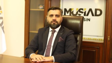 MÜSİAD MERSİN BAŞKANI MEHMET SAİT KAYAN BAŞKAN SABRİ TEKLİ’YE TEŞEKKÜR