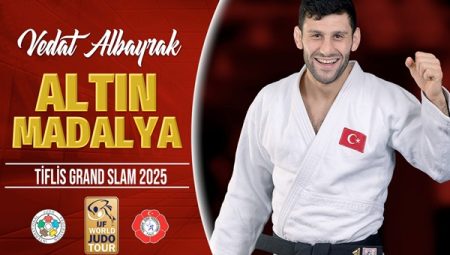Vedat Albayrak’tan Altın Madalya!