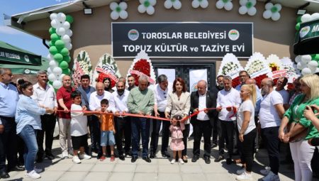 TOROSLAR BELEDİYESİ DEMİRTAŞ MAHALLESİ’NDE TAZİYE EVİ AÇTI