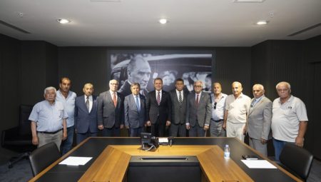 TÜM EMEKLİLER DERNEĞİ GENEL BAŞKANI’NDAN BAŞKAN SEÇER’E ZİYARET