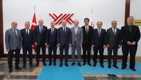 Rektör Yaşar, YÖK Başkanı Özvar’ı ziyaret etti