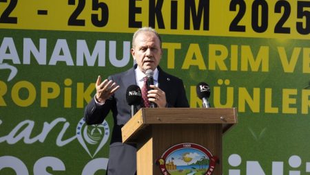 BAŞKAN SEÇER, ‘2. ANAMUR TARIM VE TROPİKAL ÜRÜNLER FUARI’NA KATILDI